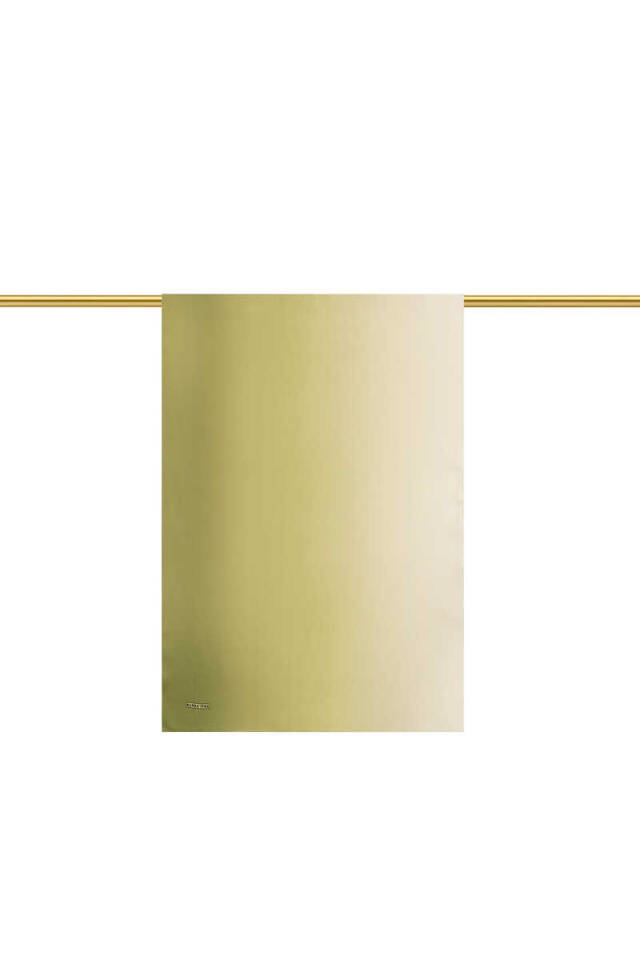 وشاح حريري متدرج أخضر وأخضر - 2