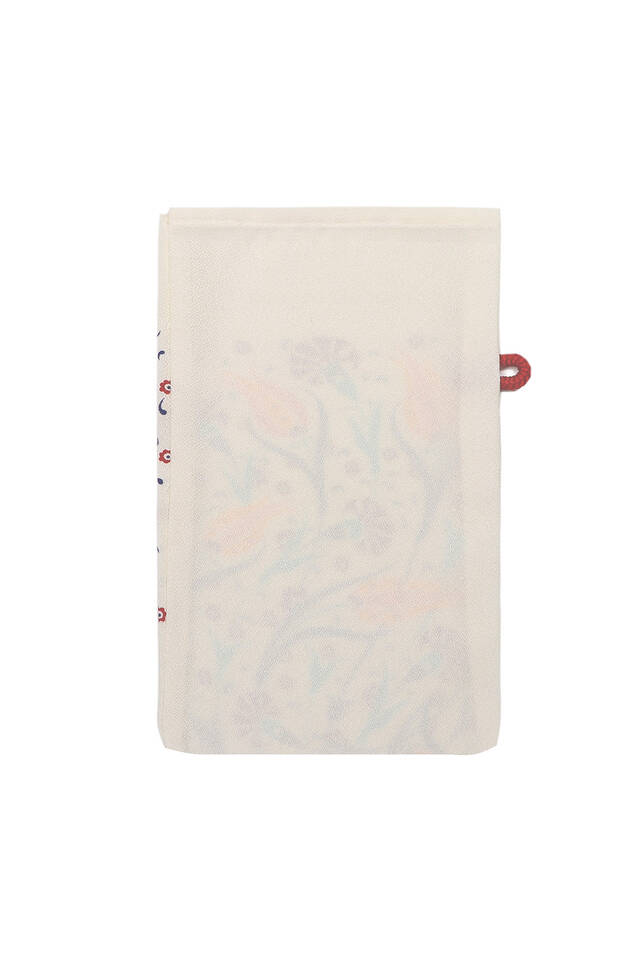 حقيبة صغيرة بنقشة توليب حمراء صفراء - 2