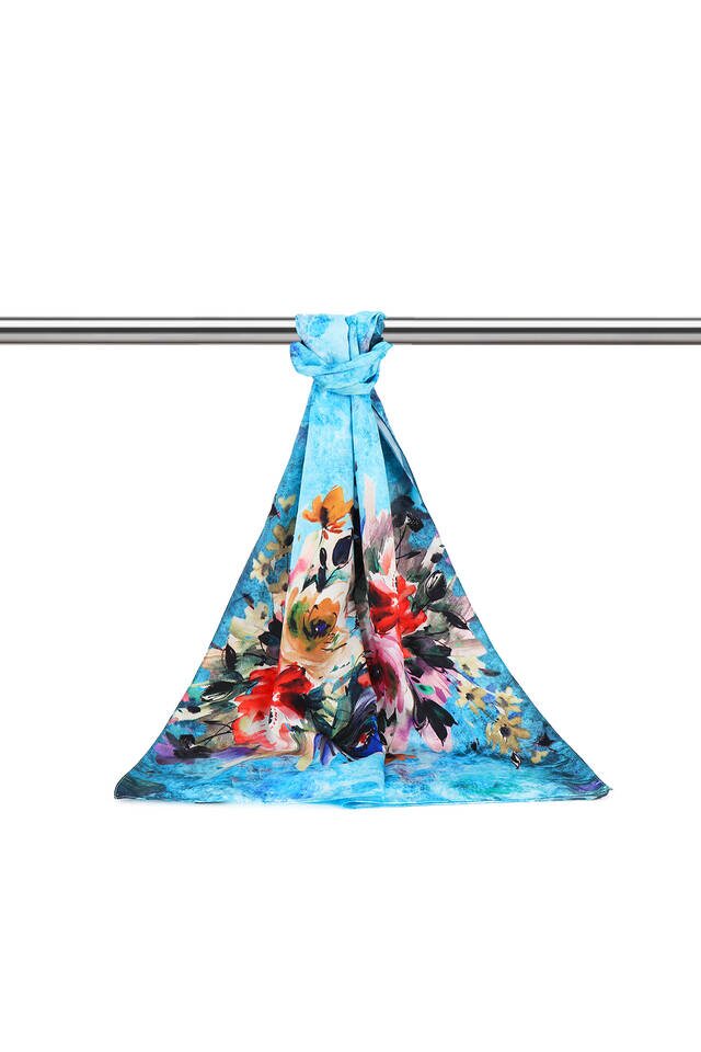 فولار حريري زهرة الفيروز - 3