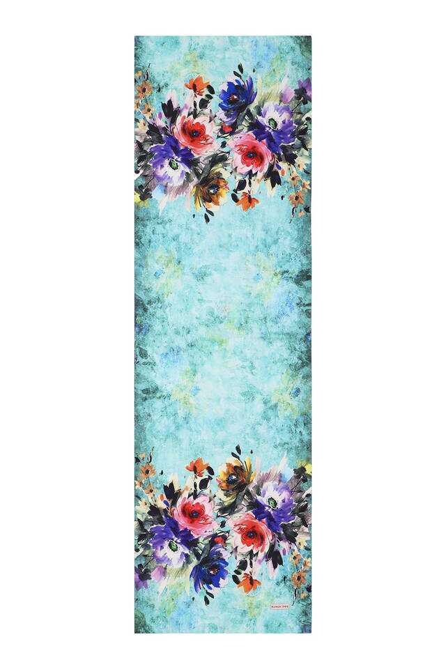 زهرة الماء الأخضر حريري الفولار - 4