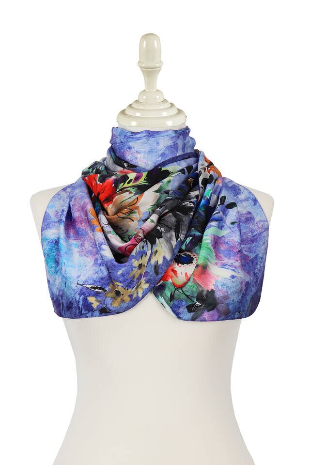 بلو فلاور حريري فولارد - 2