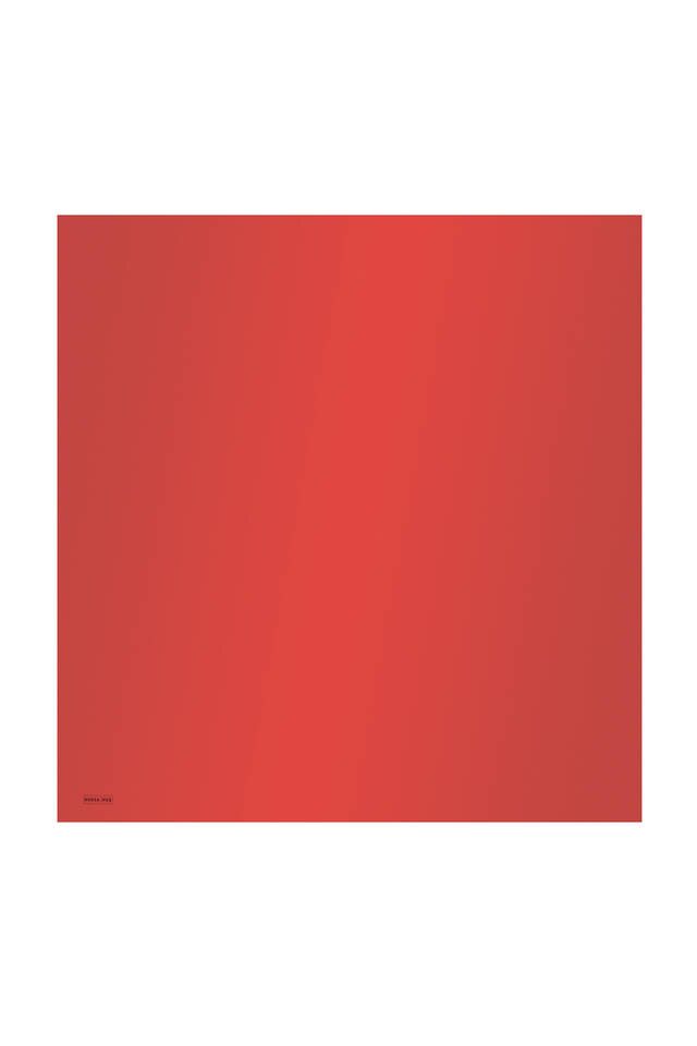 وشاح مربع من الحرير بلون سادة من البلاط 