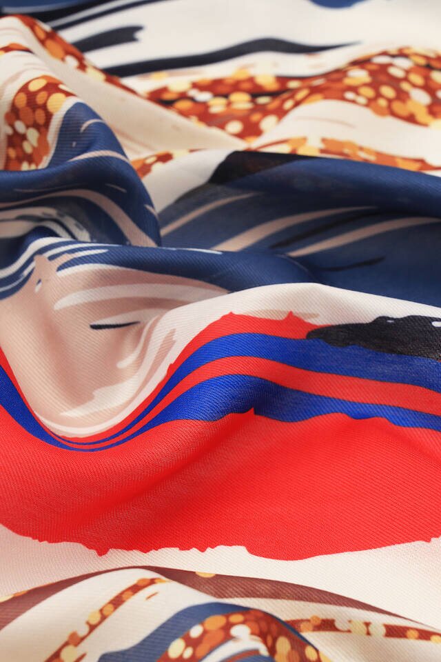 وشاح ناعم بنمط فرشاة البودرة - 3