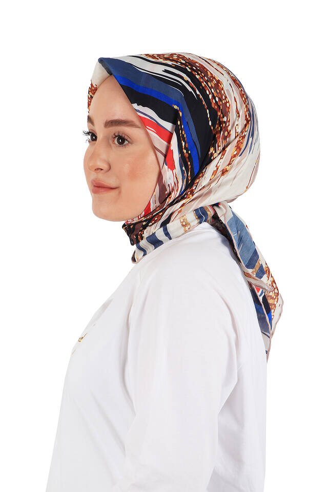 وشاح ناعم بنمط فرشاة البودرة - 2