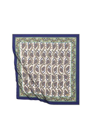 الكاكي اللبلاب توليب نمط حريري وشاح مربع 