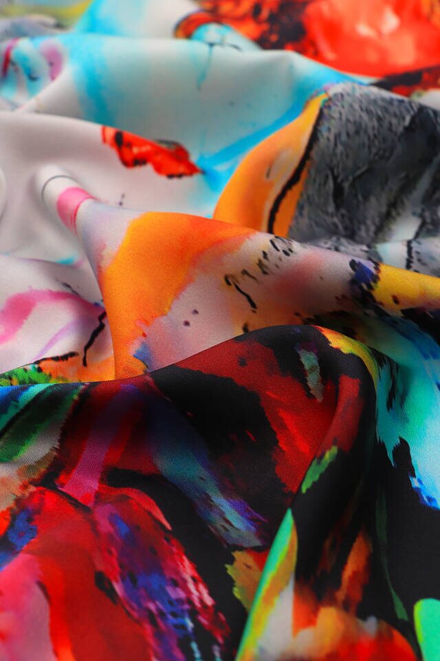 مربع جيب حريري الملاك الأحمر - 3