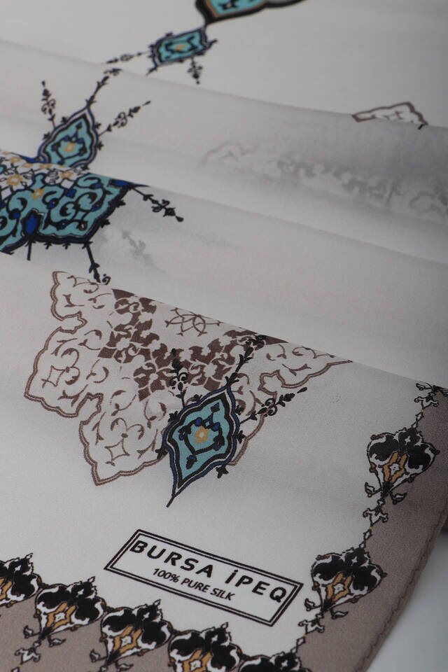 مينك براون بطن فوال حرير فولارد - 3