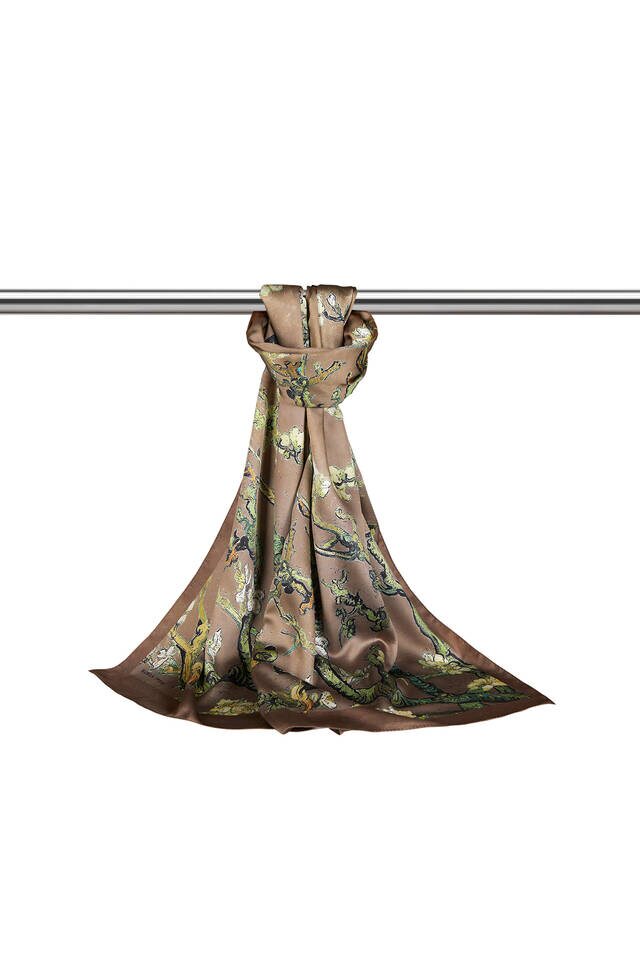 فولار المنك وزهر اللوز الحريري - 3