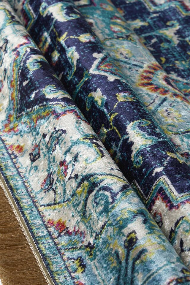 سجادة صلاة المخمل الأخضر - 2