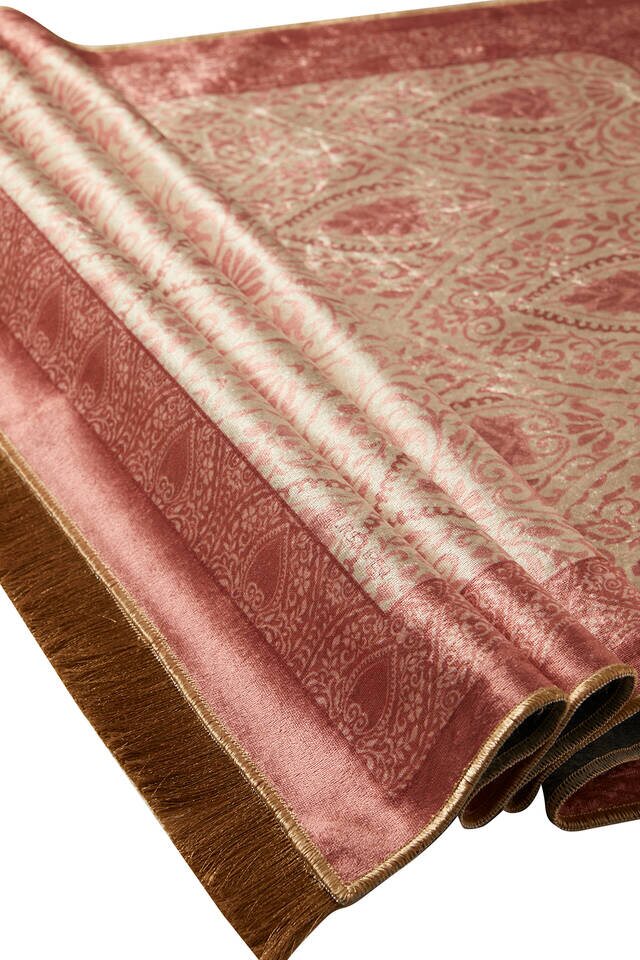 سجادة صلاة من المخمل المسحوق - 3