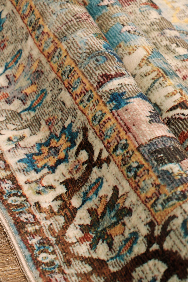 سجادة صلاة سجادة من الخيزران بالنعناع - 2