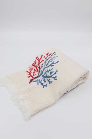 زاكس بيشتيمال مرجاني بطبعة حجر أحمر متدرج 