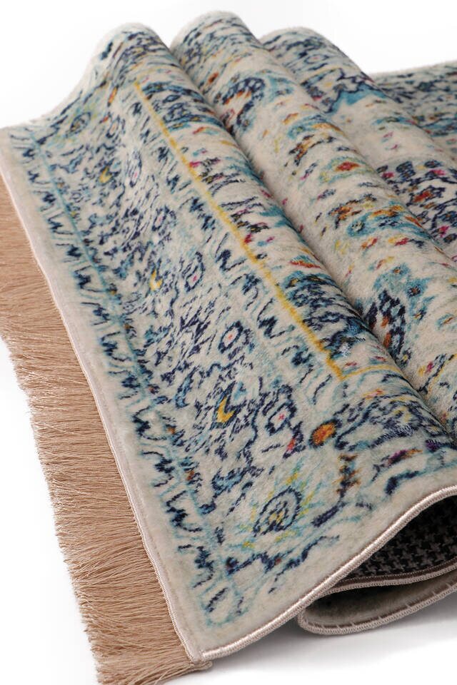 سجادة صلاة من الخيزران الأخضر المائي - 3