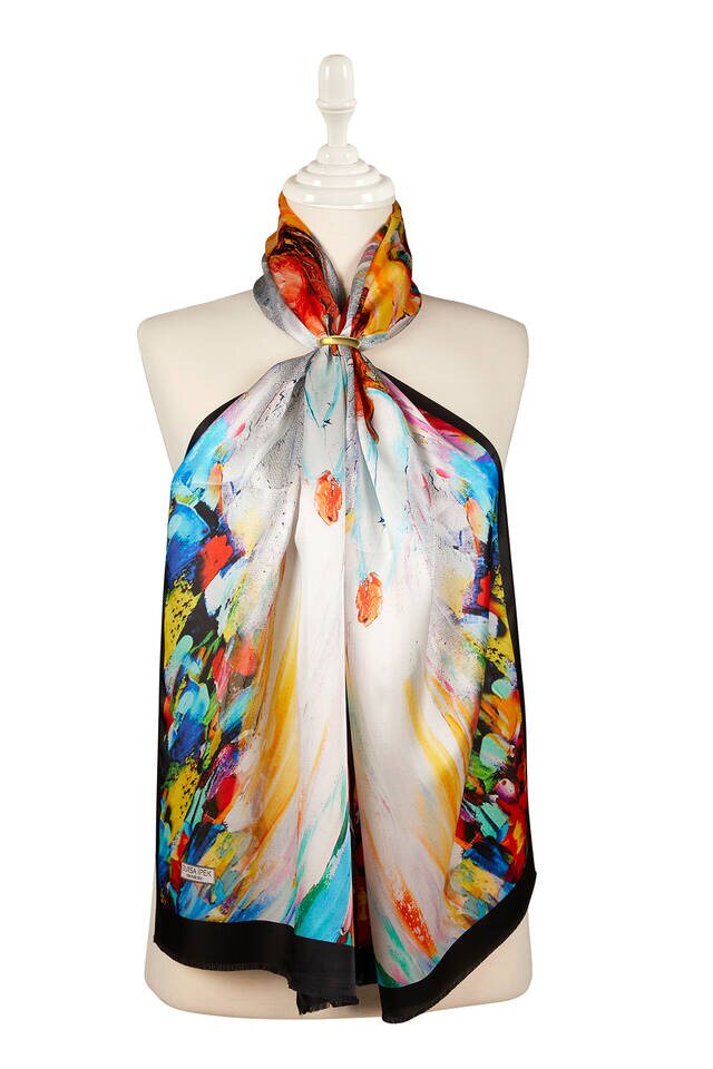 الملاك الأحمر للطلاء الحريري Foulard - Bursa İpek