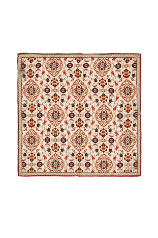 إكرو طابا بلاطة توليب حرير جيب مربع 