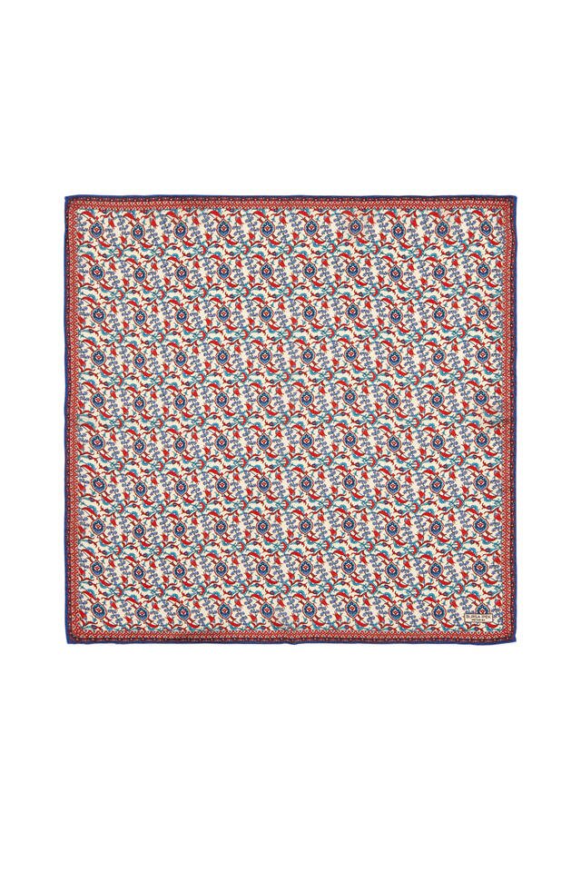 إكرو ساكس إيفي توليب حرير جيب مربع 