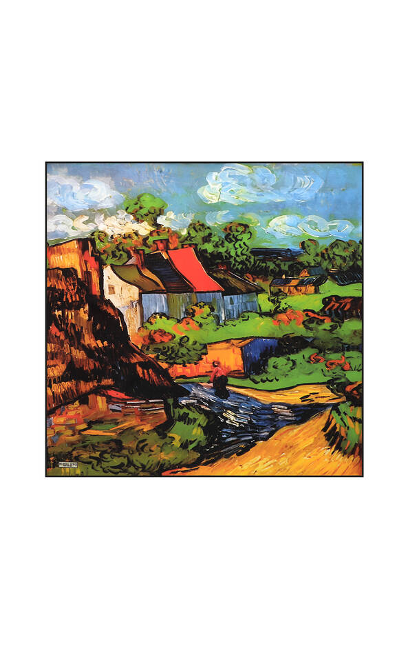 طابا هوم نمط الحرير جيب مربع - Bursa İpek