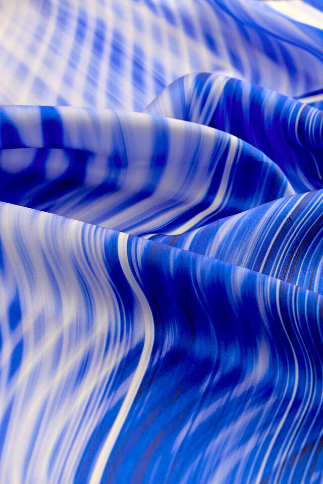 ساكس قوس قزح نمط سورة الحرير وشاح مربع - 3