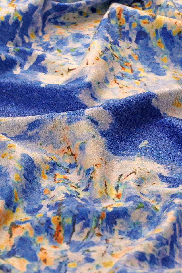 شال شتوي بنمط شجرة الخوخ من ساكس - 5