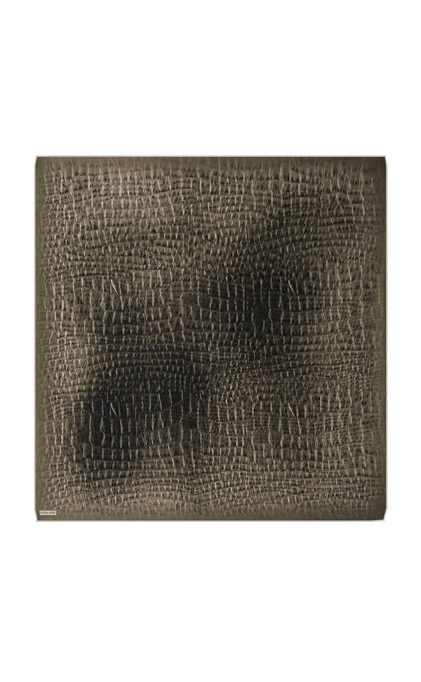 المنك ديرين نمط حك الحرير وشاح مربع 