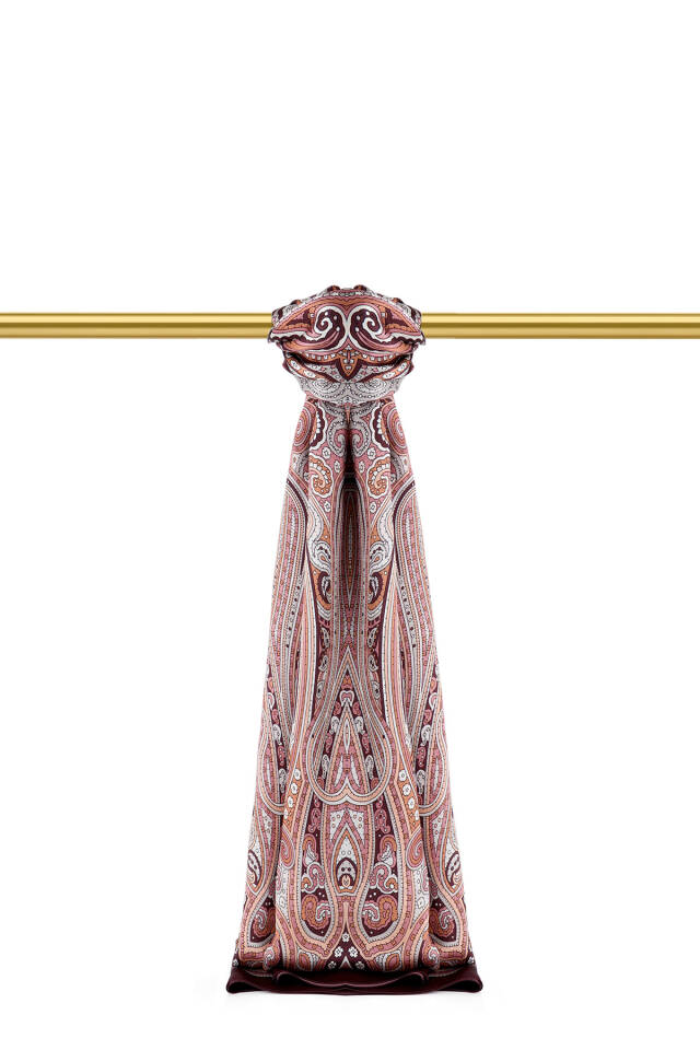 شال حرير سورا بنمط مراكش دامسون - 1