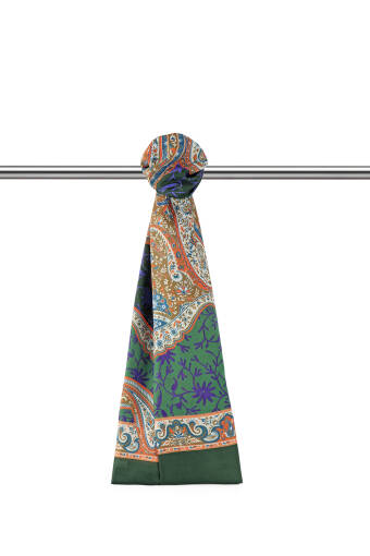 شال ناعم بنمط شال الزمرد 