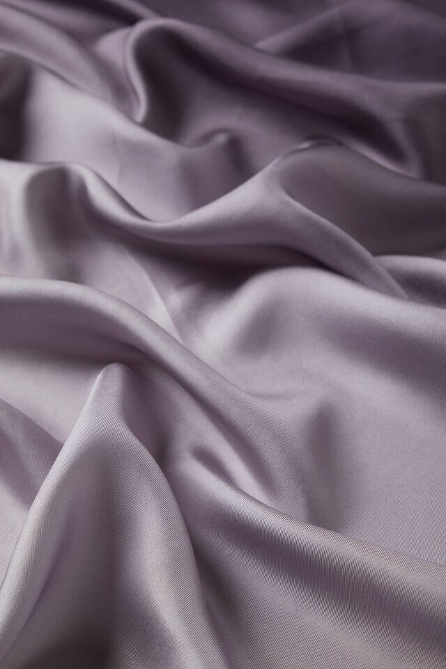 Ametis Lilac Gradient Twill Silk Square Scarf - 3
