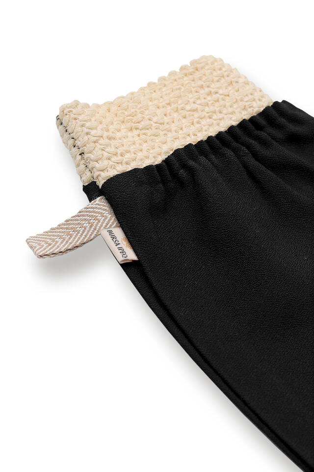 Black Bath Shower Scrub Exfoliating Glove - 4