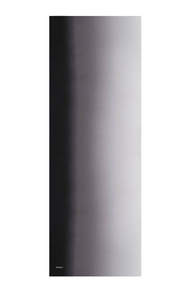 Black Gray Gradient Silk Scarf - 4