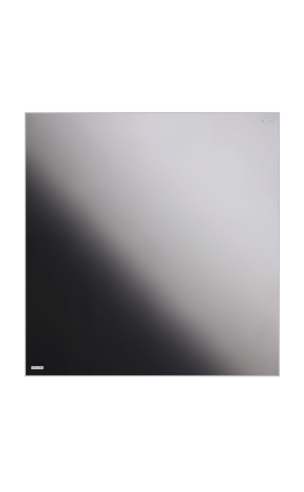 Black Gray Gradient Sura Silk Square Scarf 