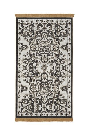 Brown Velvet Carpet Prayer Rug 