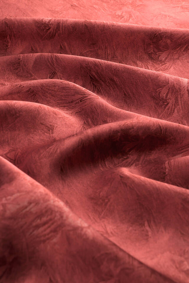 Cherry Brush Silk Square Scarf - 3