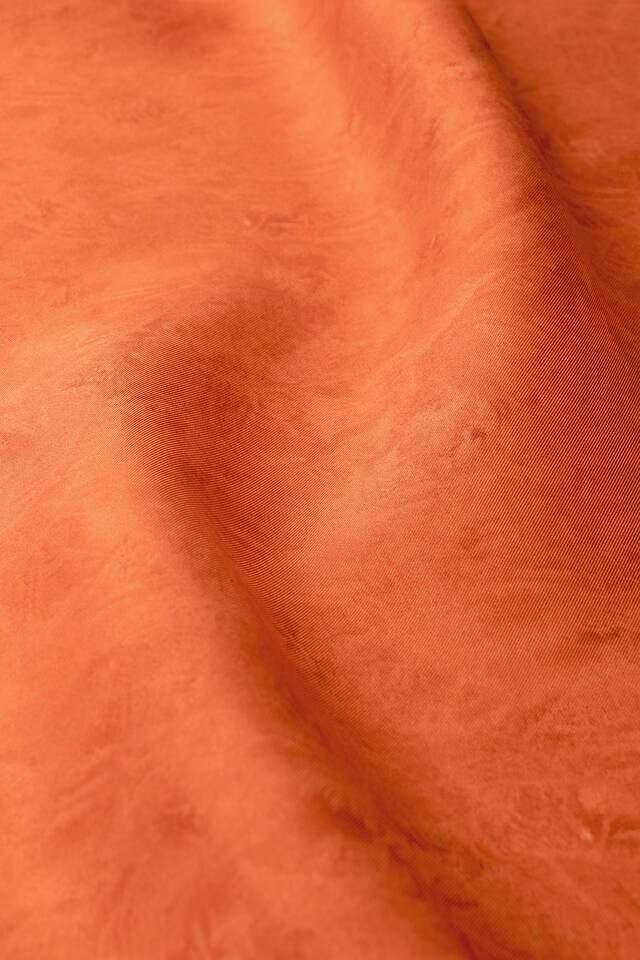 Copper Brush Pattern Twill Silk Square Scarf - 2