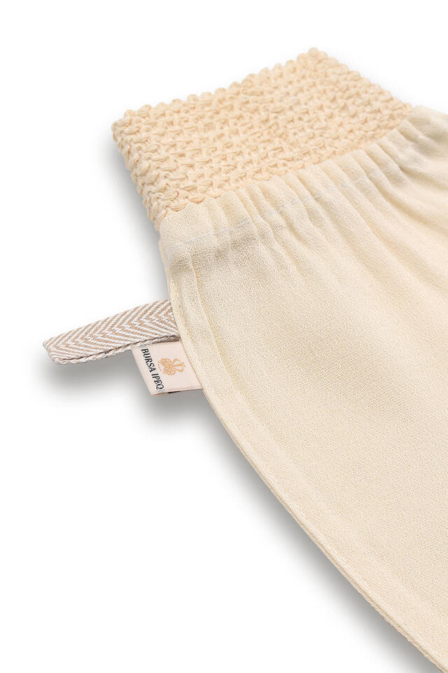 Cream Bath Shower Scrub Exfoliating Glove - 4