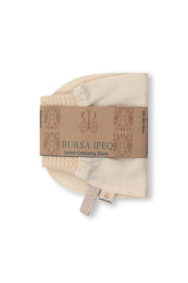 Cream Bath Shower Scrub Exfoliating Glove - 2