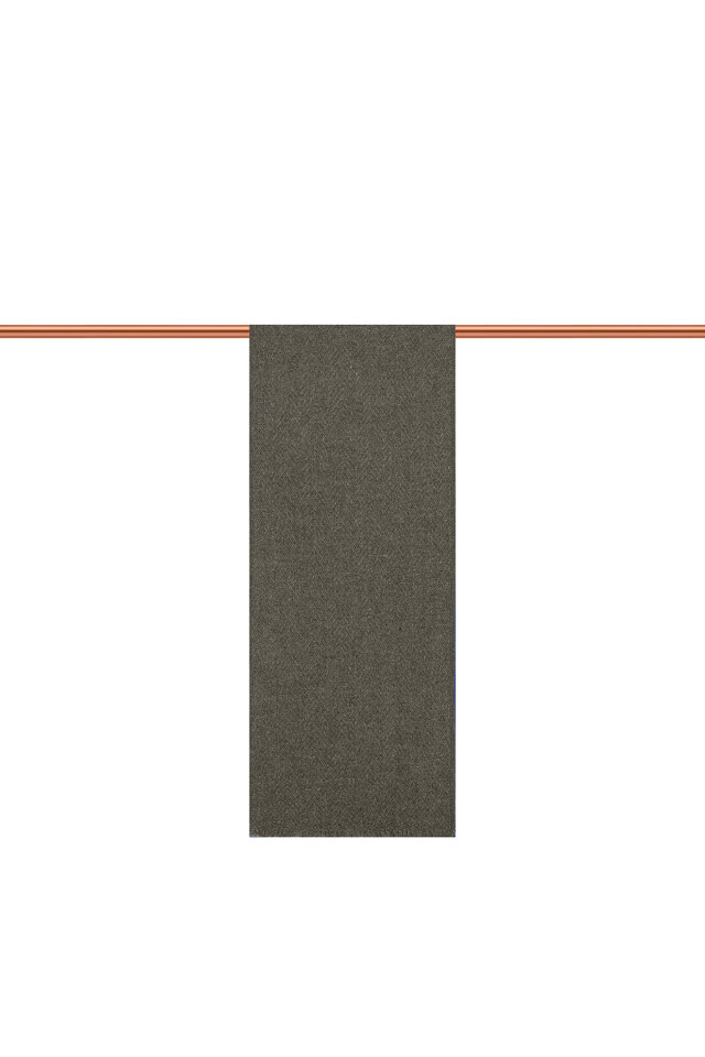 Füme Desenli Dar Yün Kaşkol - 2