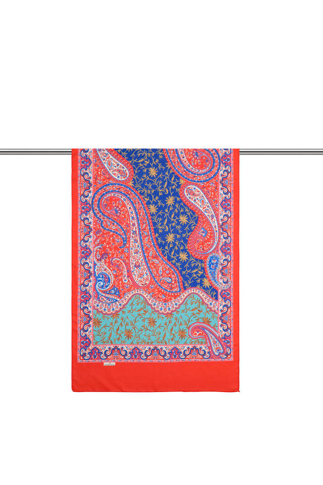 Mercan Şal Desen Soft Şal - 2