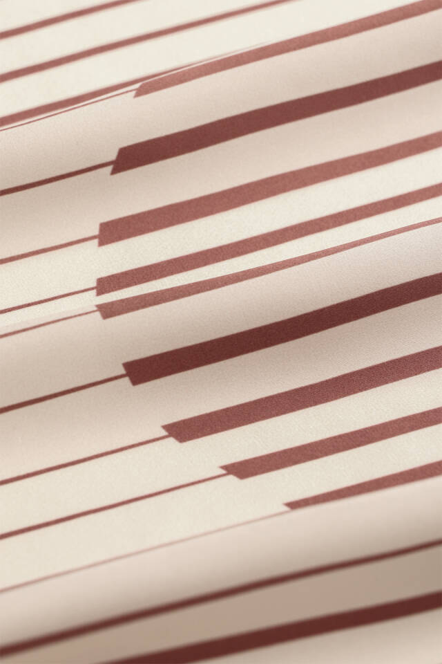 Powder Dila Pattern Sura Silk Scarf - 3