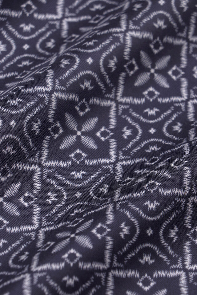 Amethyst Dream Pattern Twill Silk Scarf - 4