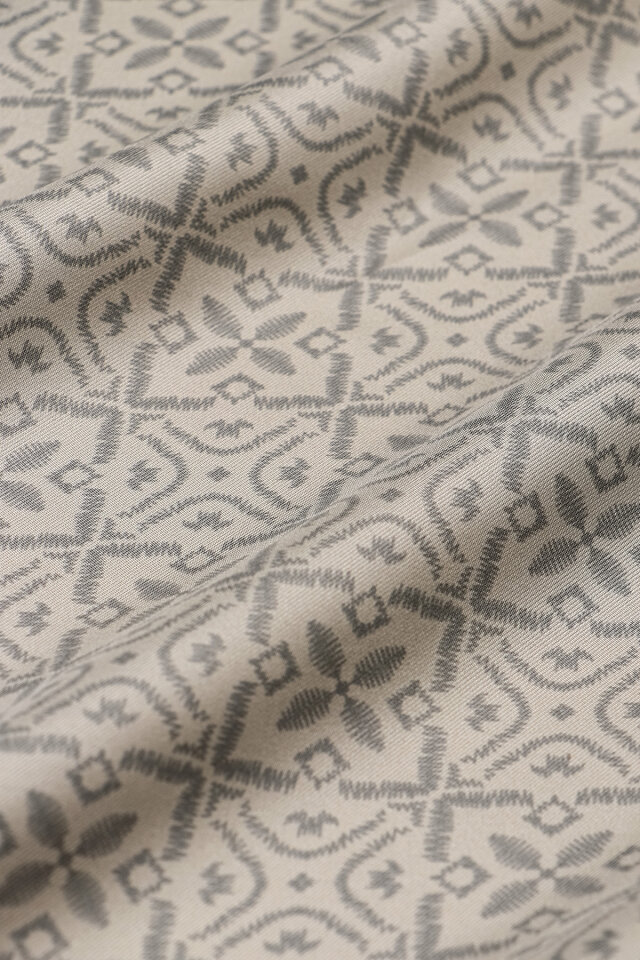 Stone Dream Pattern Twill Silk Scarf - 4