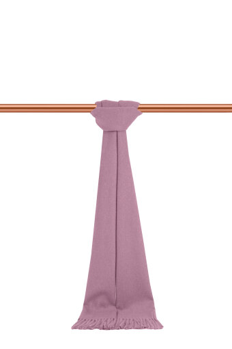 Lila Düz Renk Erkek Kaşkol 