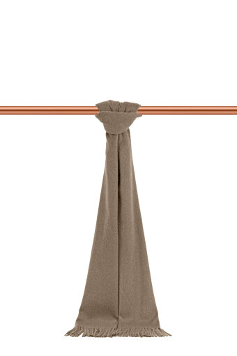 Vizon Düz Renk Erkek Kaşkol 