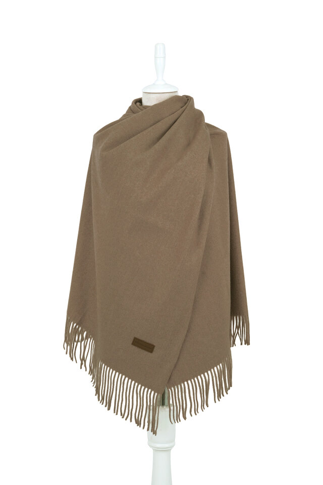 Vizon Düz Renk Kışlık Şal - Bursa İpek