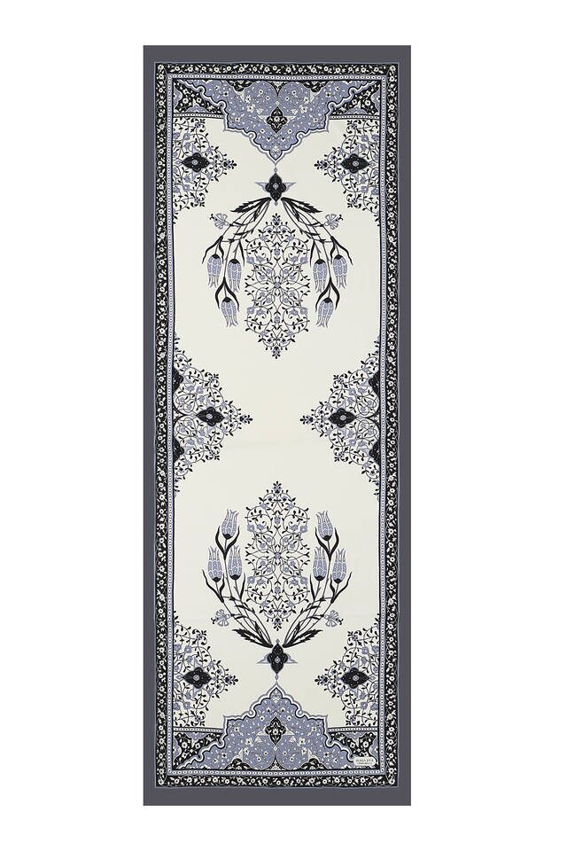 شمعدان باللون الرمادي البيج الفاتح - 4