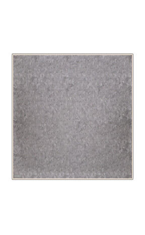 رمادي فرشاة نمط حك الحرير وشاح 