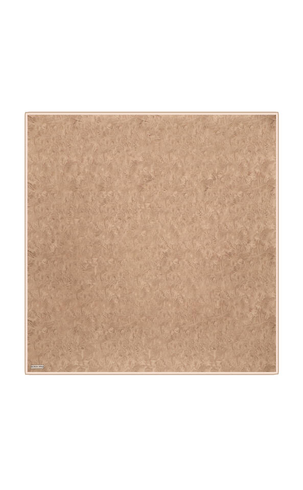 Vizon Fırça Desen Twill İpek Eşarp - Bursa İpek