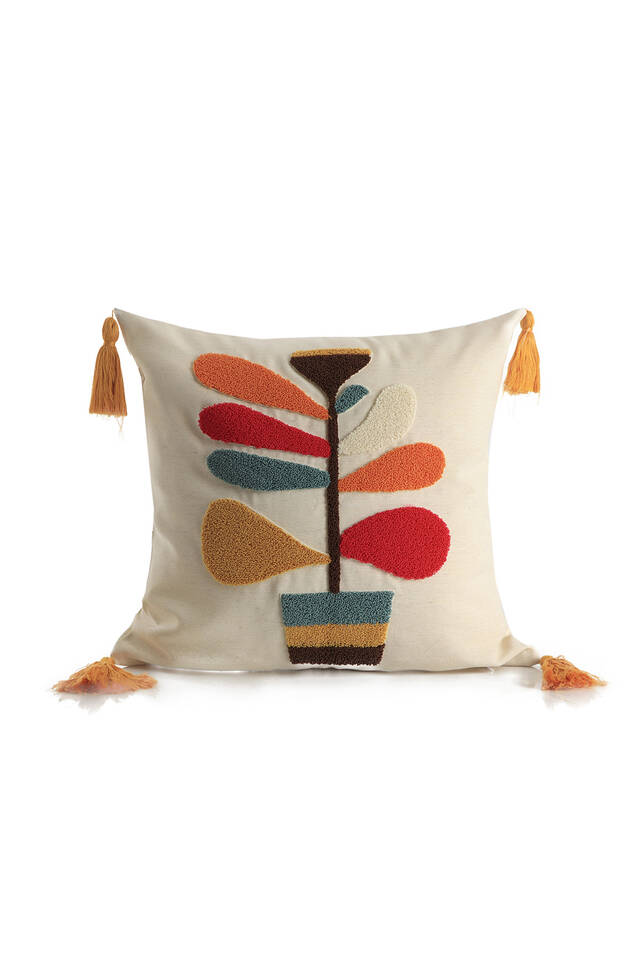 Fuşya Punch Kırlent - Bursa İpek