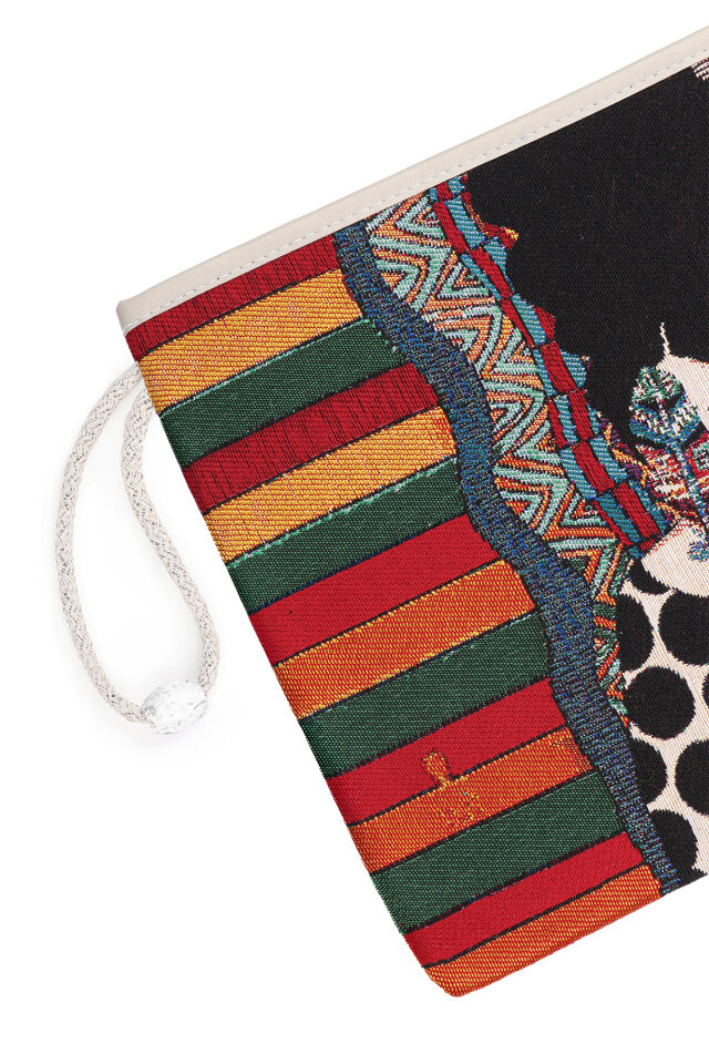 Bohem Desen Goblen El Çantası - 3