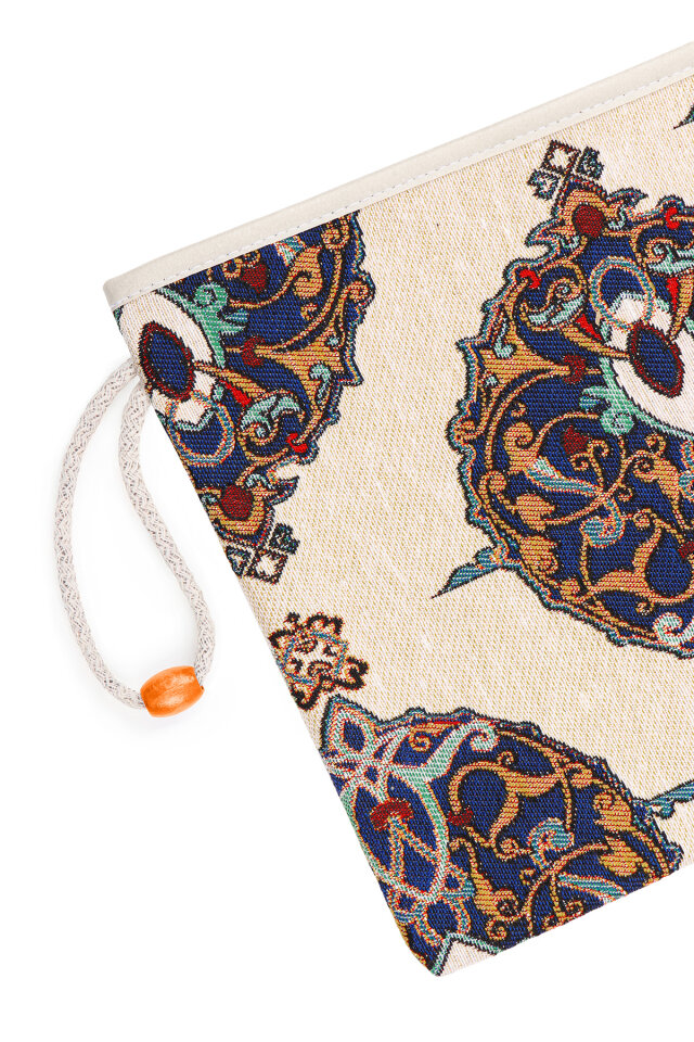 Çini Desen Goblen El Çantası - 3