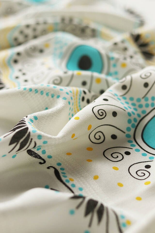 Turkuaz Göz Bambu Peştemal - 3